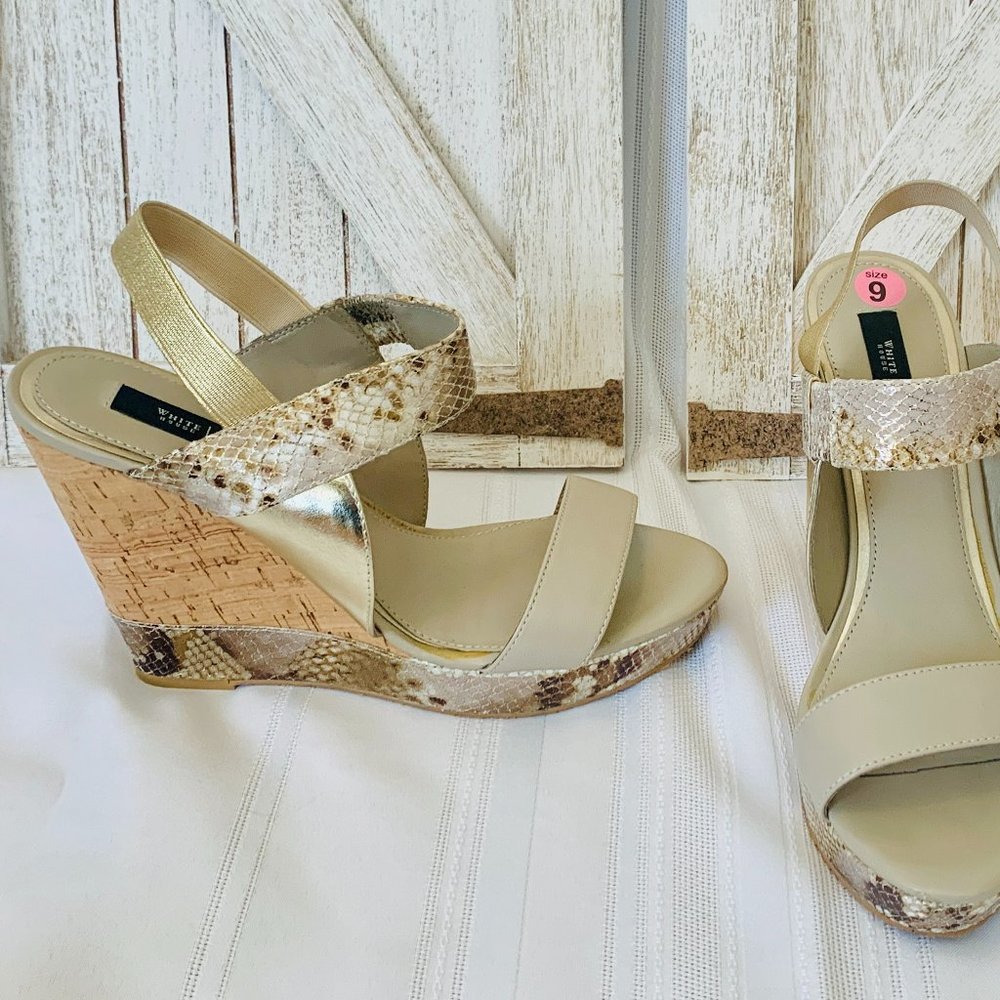 White House Black Market wedges